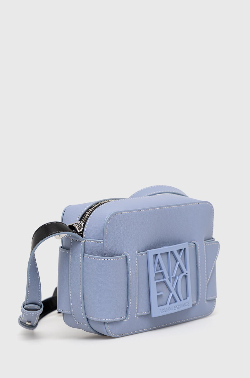 

Сумочка Armani Exchange цвет фиолетовый