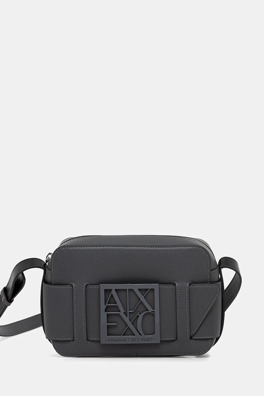 Armani Exchange poșetă culoarea gri, 942699 0A874