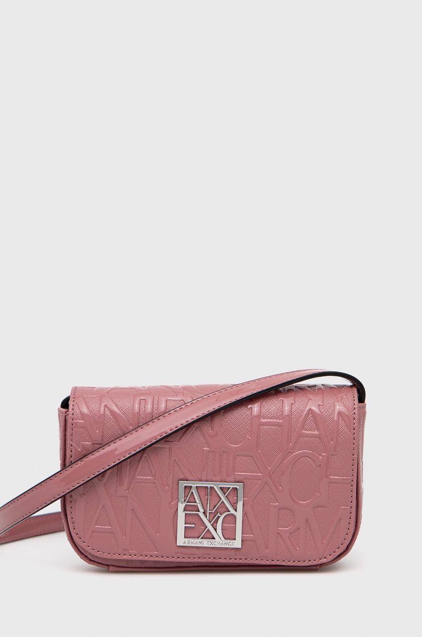 

Armani Exchange - Чанта, Розов