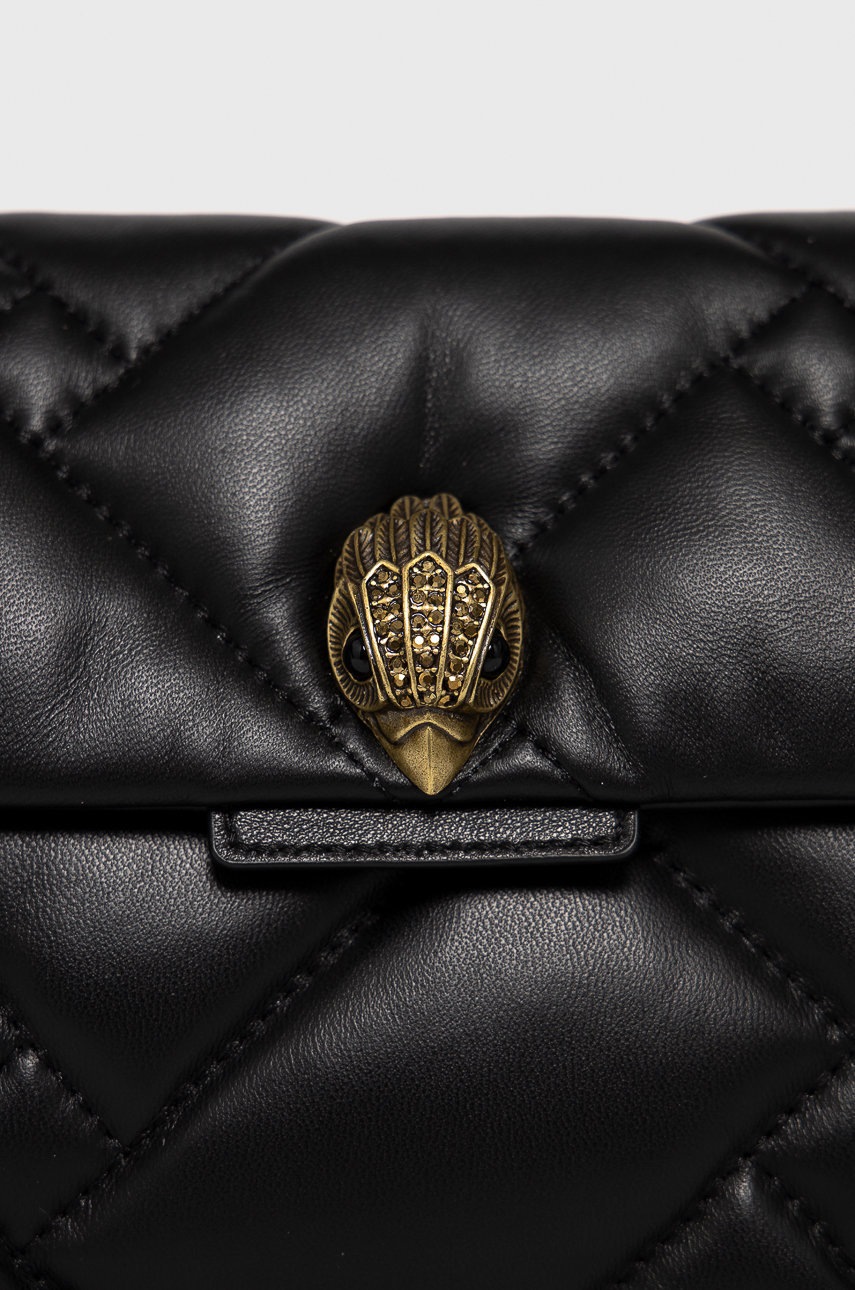 

Кожаная сумочка Kurt Geiger London цвет чёрный