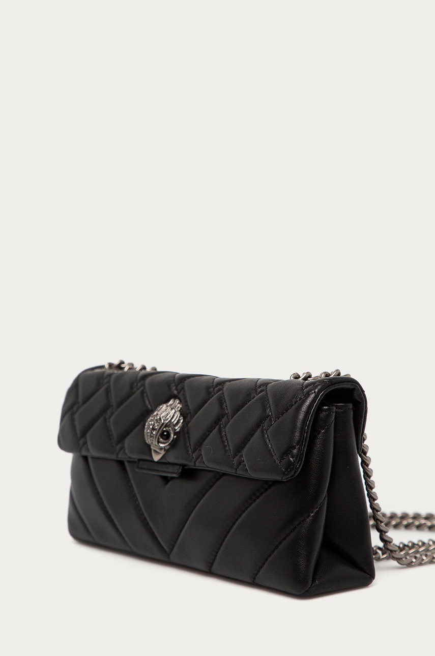

Кожаная сумочка Kurt Geiger London цвет чёрный