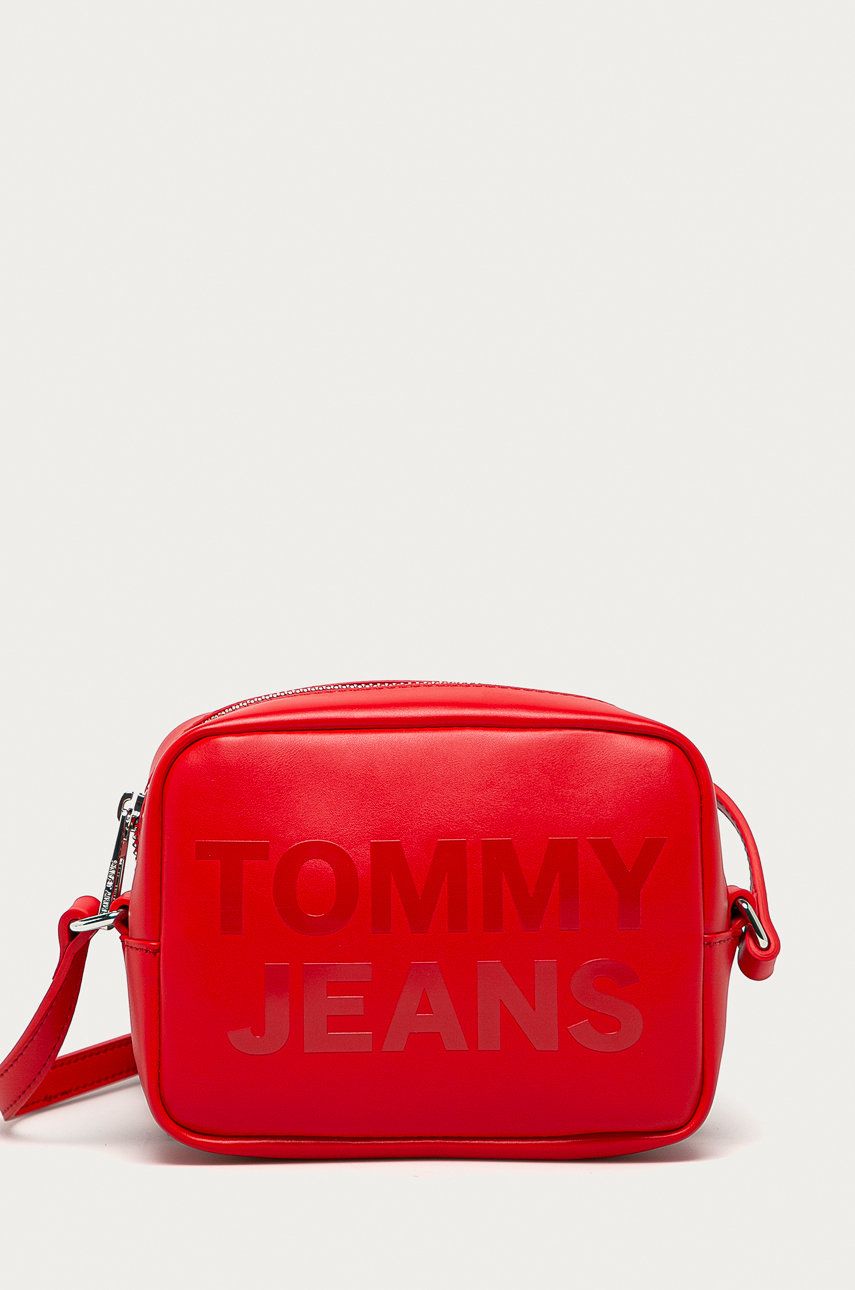 Tommy Jeans Poseta culoarea rosu