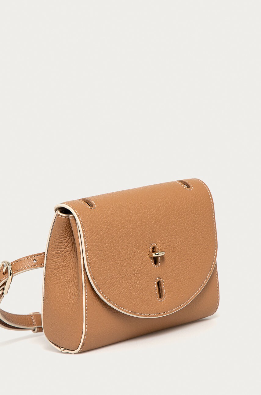 

Кожаная сумочка Furla цвет бежевый
