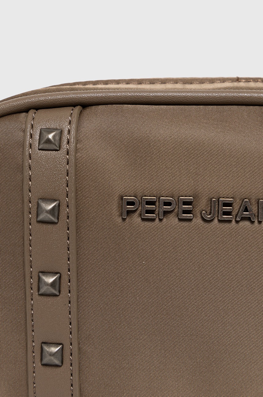 

Сумка на пояс Pepe Jeans Roxanne цвет бежевый