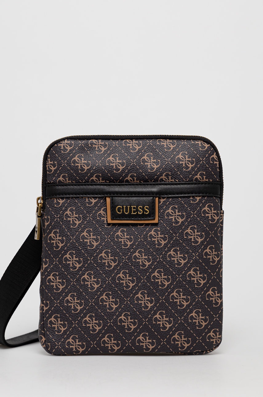 

Guess - Чанта през рамо, Кафяв