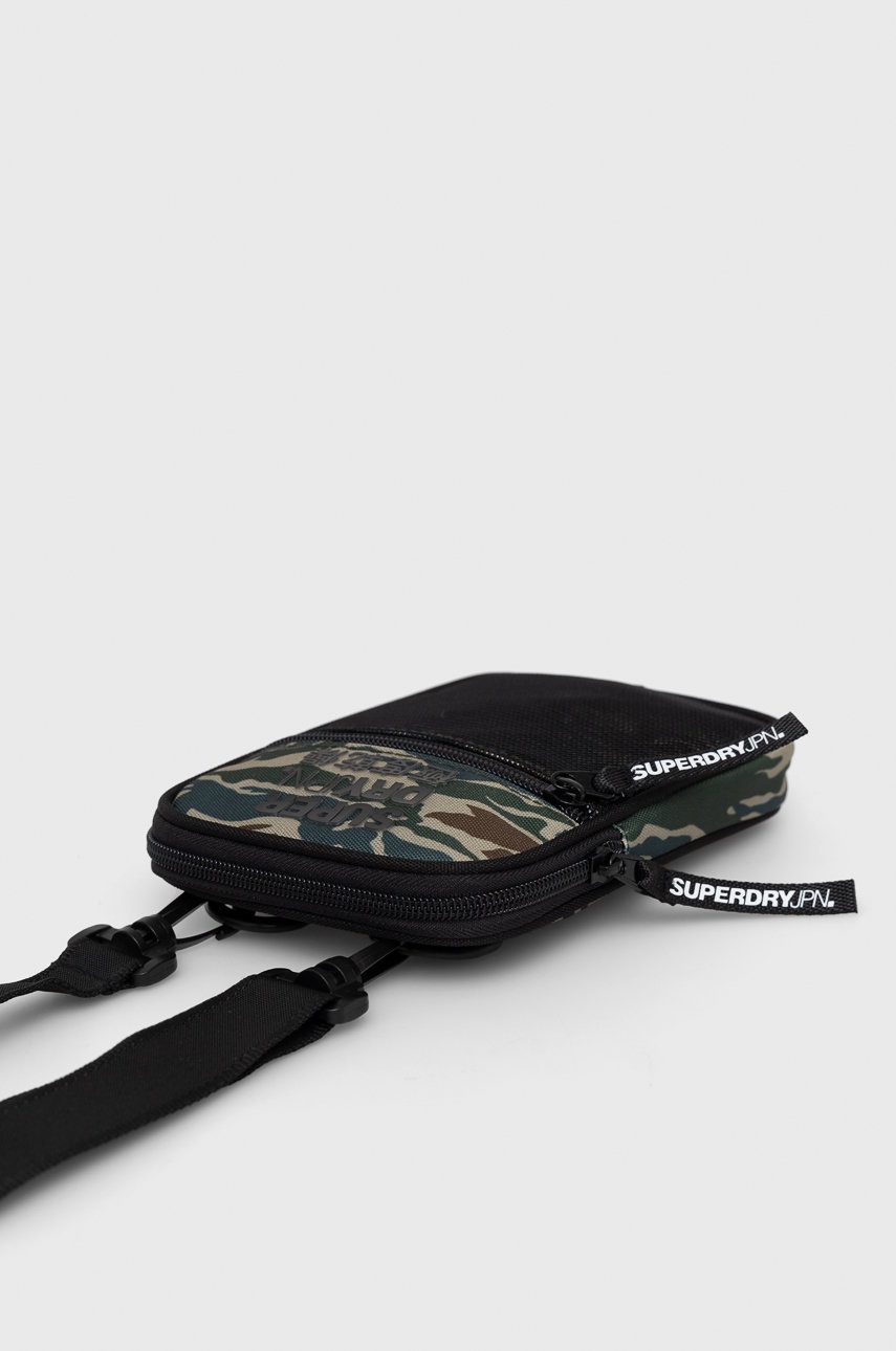 

Сумка Superdry цвет зелёный