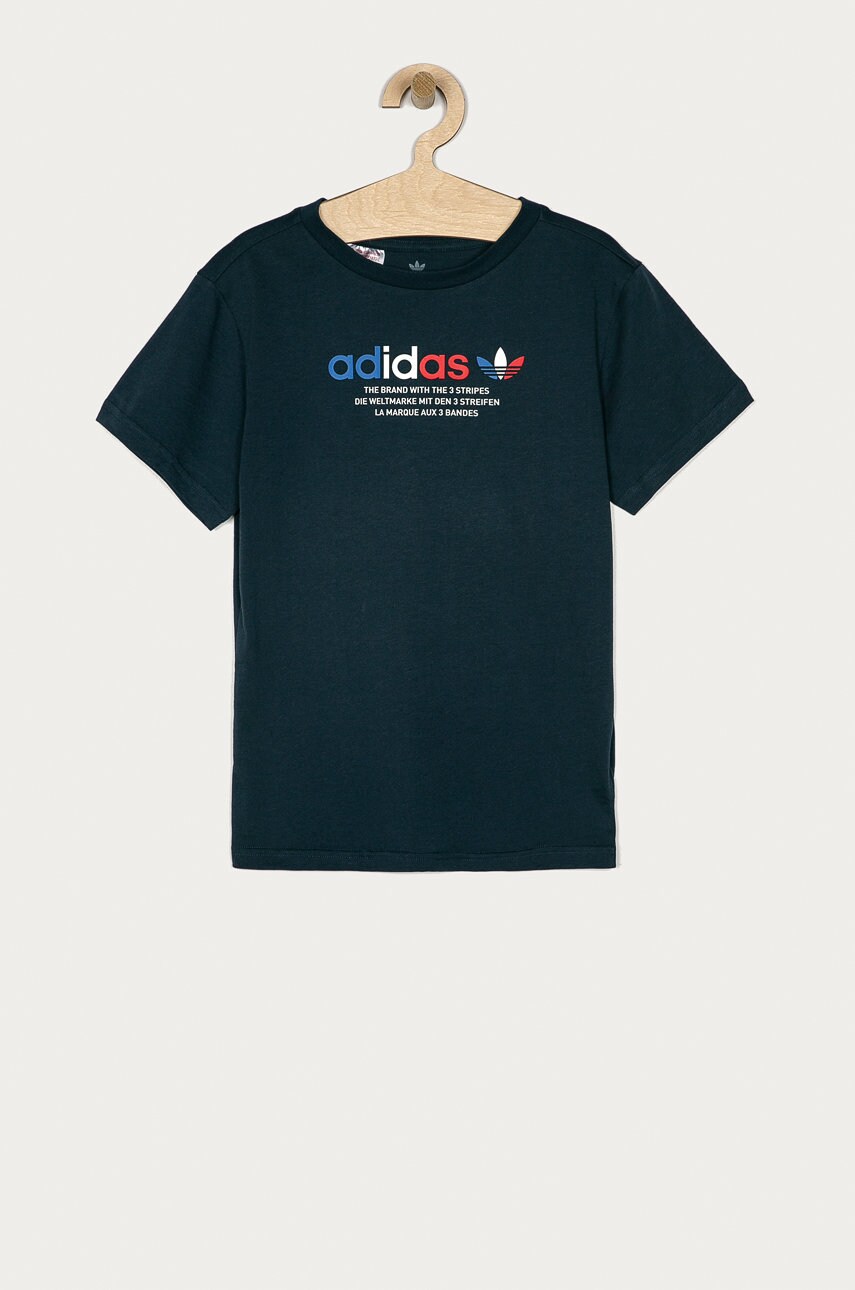 

adidas Originals - Детска тениска 146- cm, Тъмносин