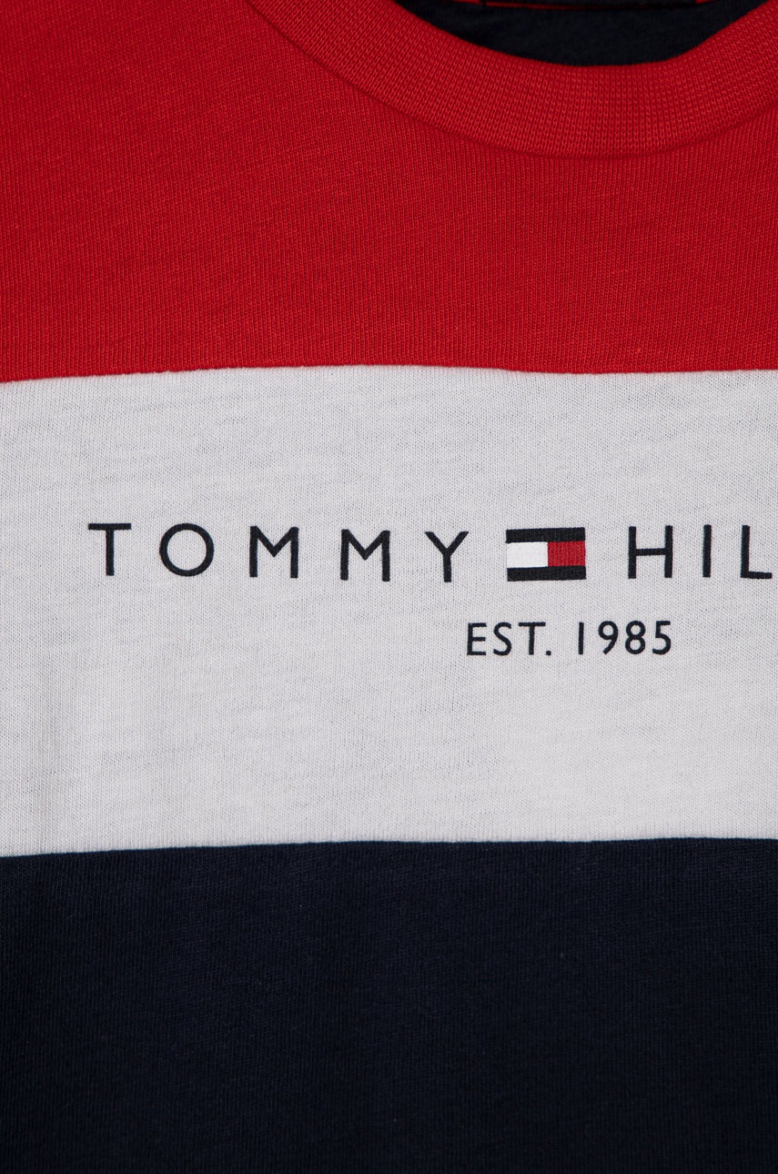 

Детская футболка Tommy Hilfiger цвет синий с принтом