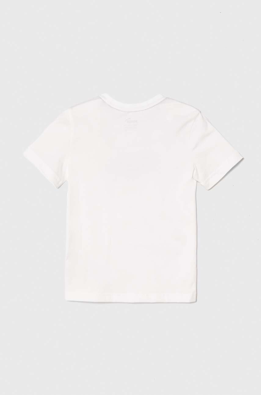 Детская хлопковая футболка Puma цвет чёрный с принтом Детская хлопковая футболка Puma цвет чёрный с принтом