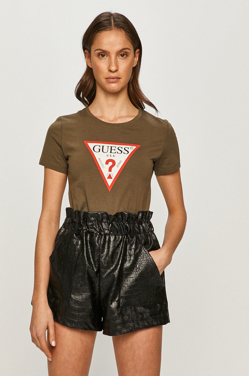 

Guess - Футболка, Зелёный