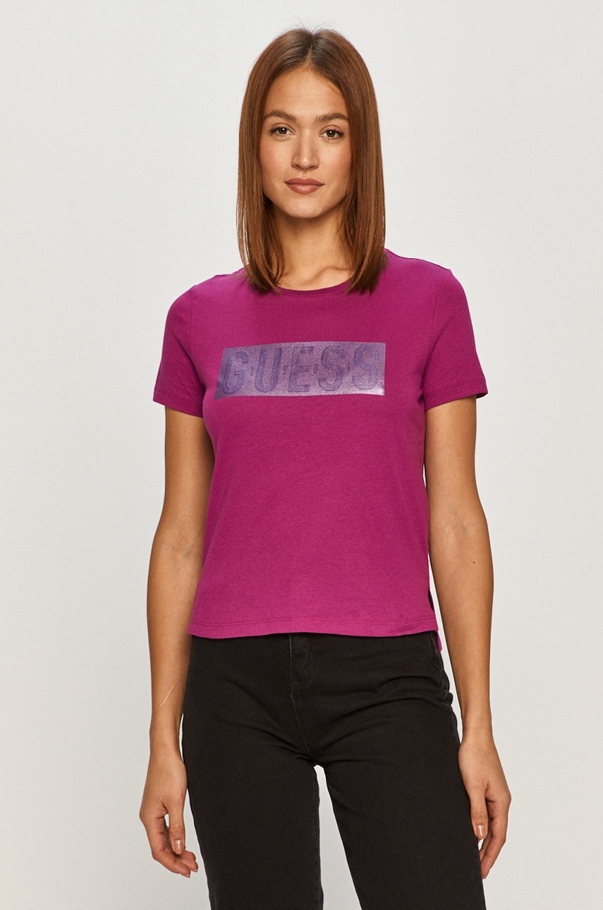 

Guess - Футболка, Фиолетовой