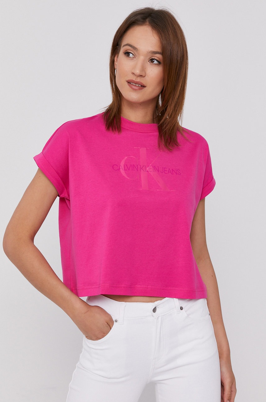 

Calvin Klein Jeans - Тениска, Розов