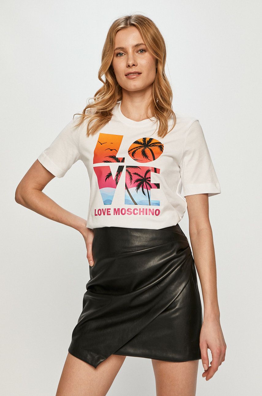 Love Moschino - Tricou imagine answear.ro 2021
