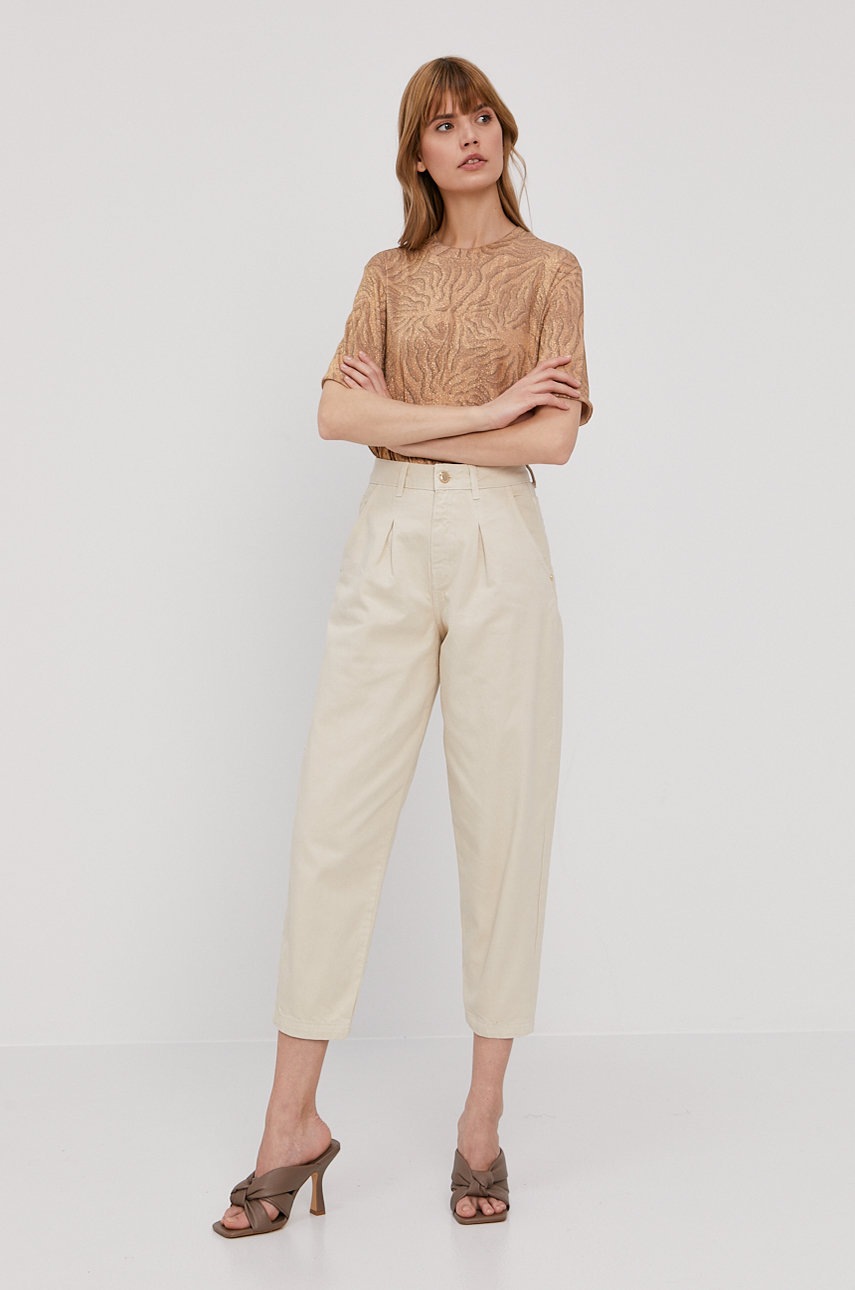 

Футболка Scotch & Soda цвет золотой