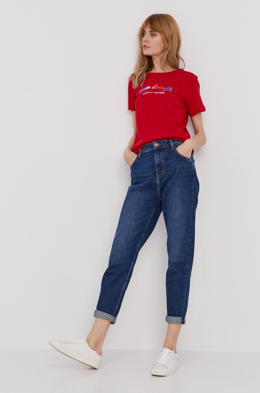 

Футболка Tommy Hilfiger цвет красный