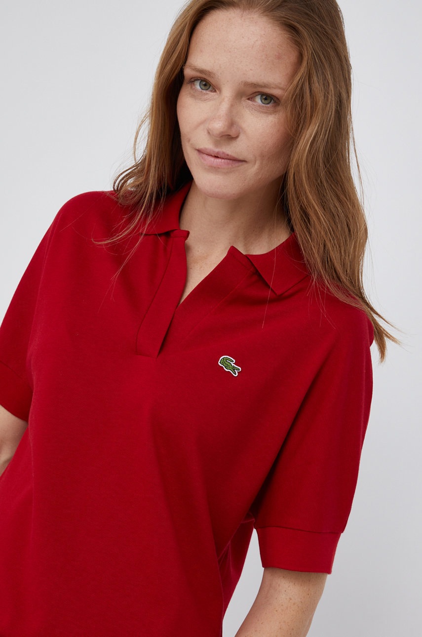 

Lacoste - Тениска, Червен