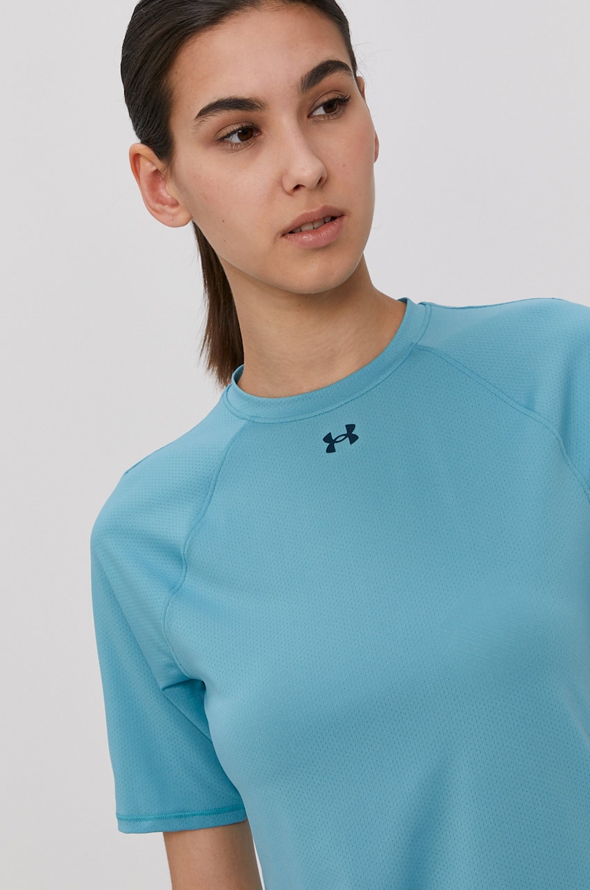 

Футболка Under Armour женская цвет бирюзовый