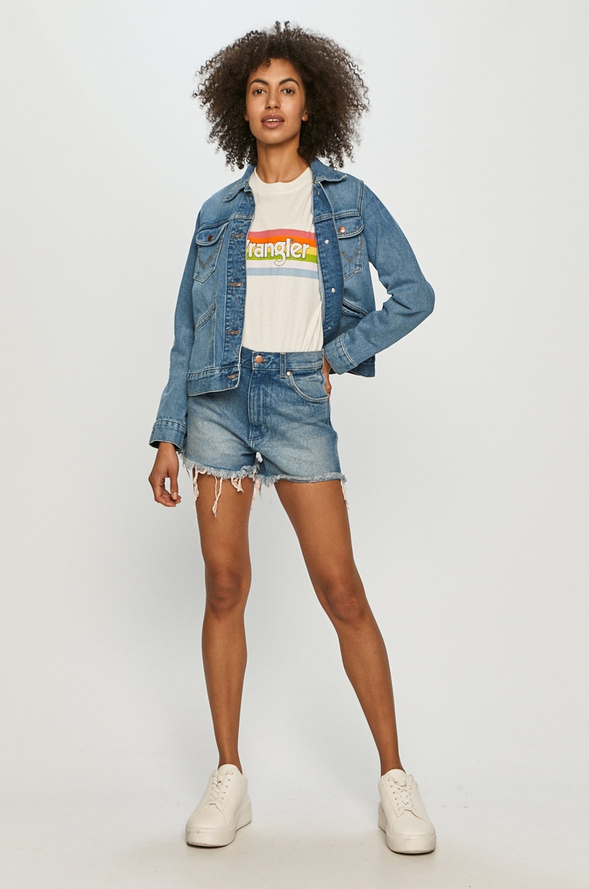 

Футболка Wrangler цвет белый