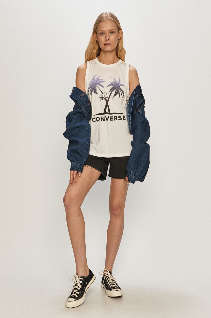 

Топ Converse цвет белый