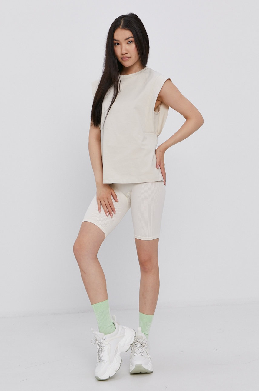 

Футболка Vero Moda жіноча колір кремовий