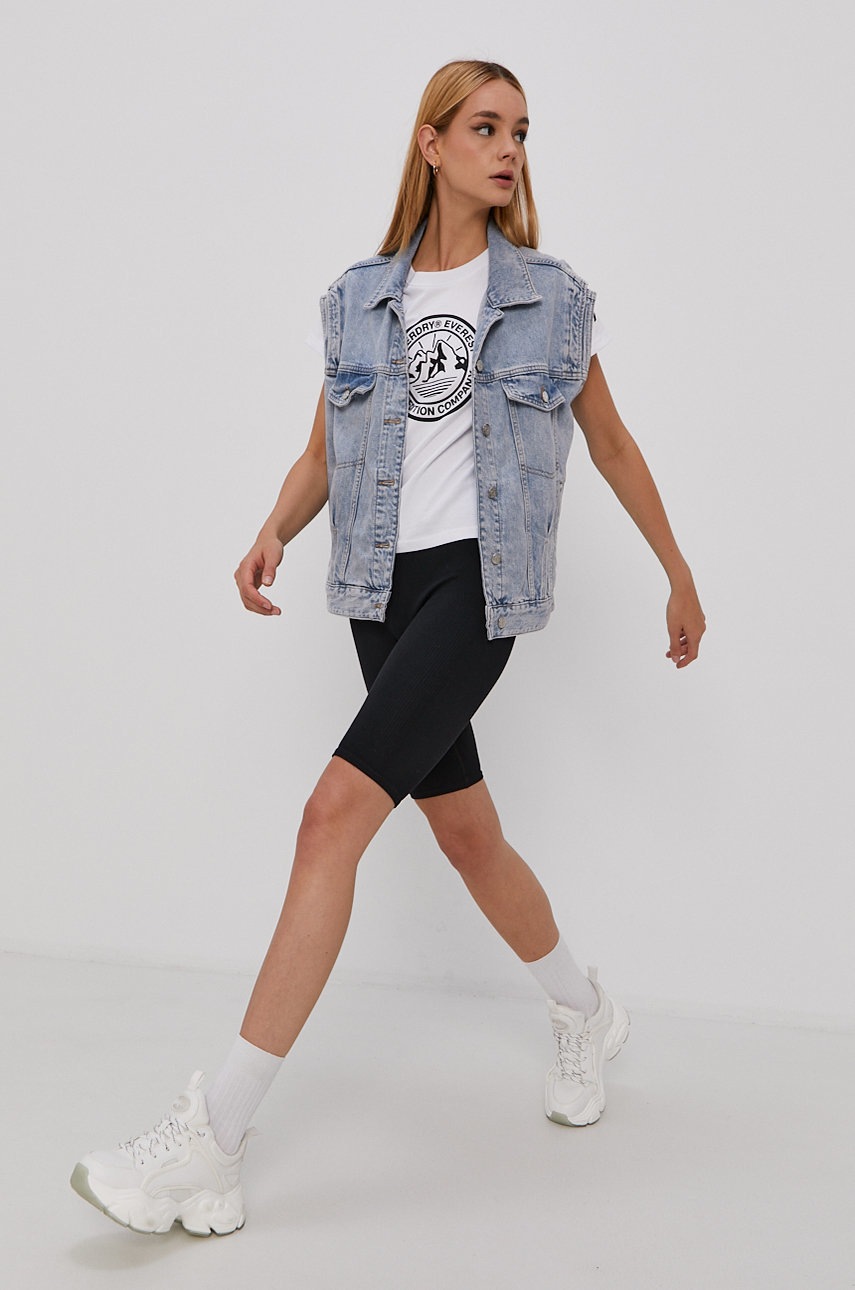 

Футболка Superdry женская цвет белый