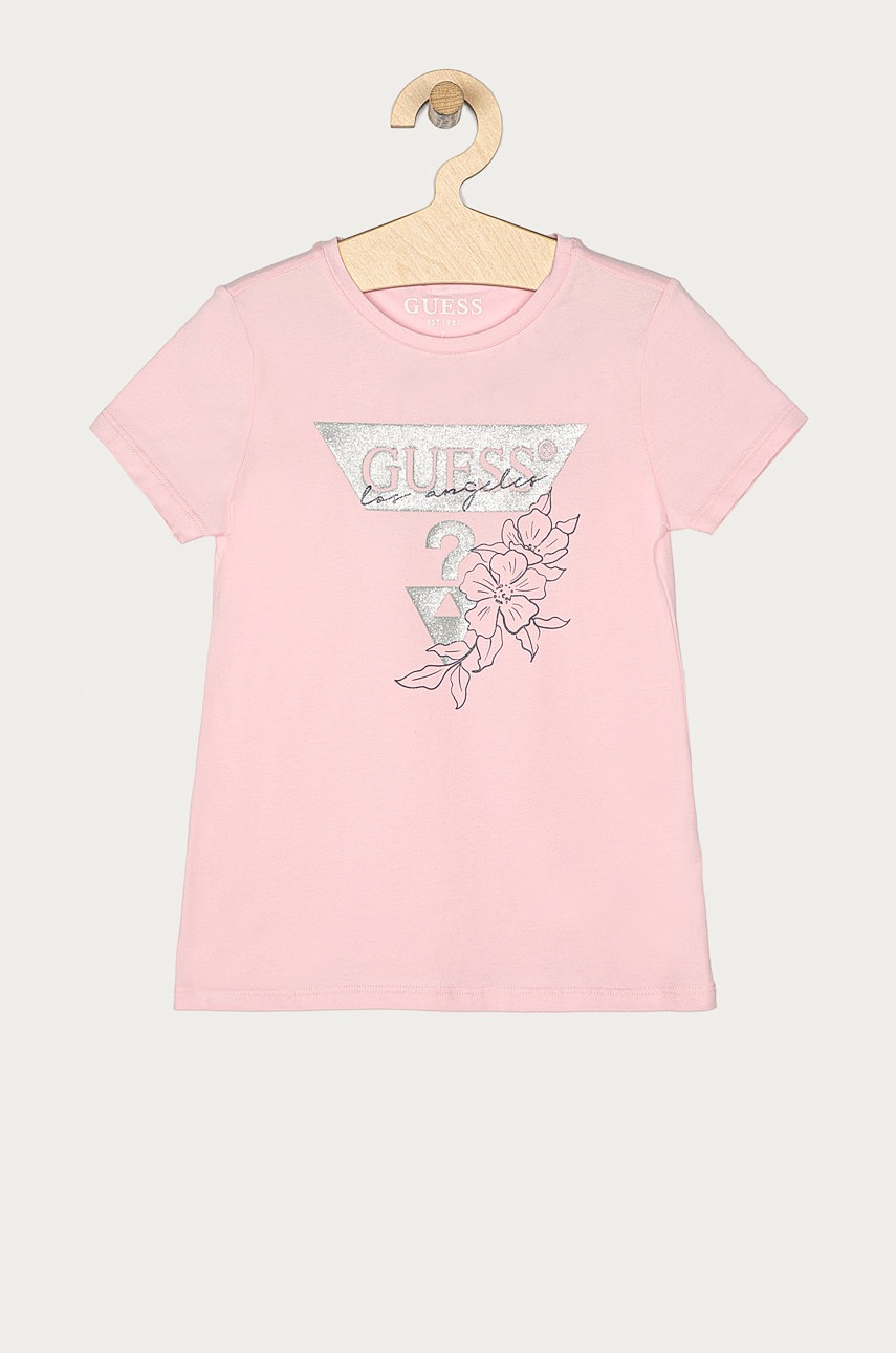 

Guess - Детска тениска 116-175 cm, Розов