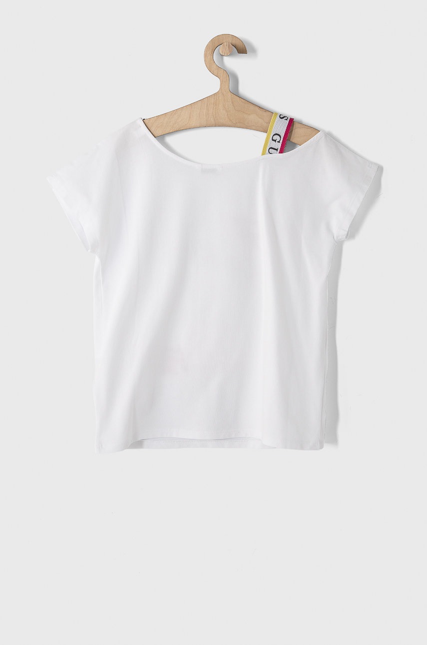 

Дитяча футболка Guess колір білий