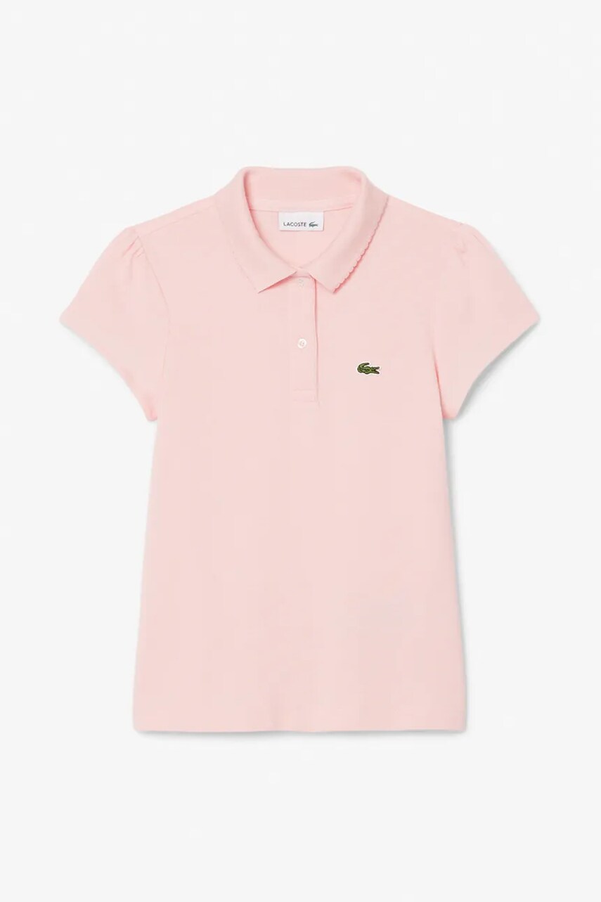 Levně Lacoste dětská bavlněná polokošile