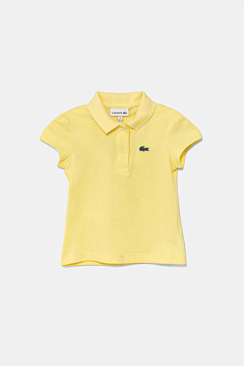 Levně Lacoste dětská bavlněná polokošile
