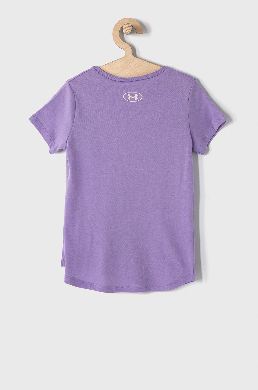 

Дитяча футболка Under Armour 1361182 колір фіолетовий