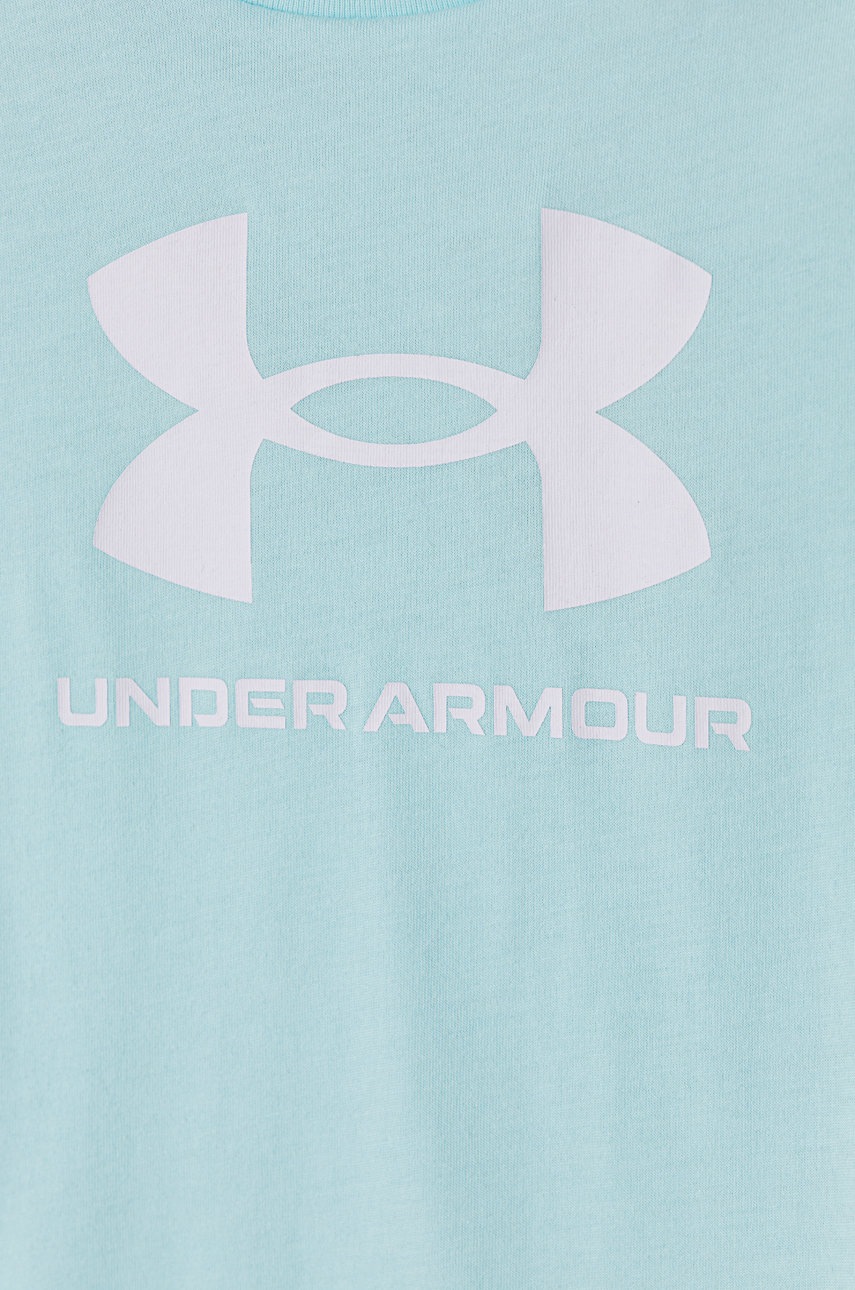 

Дитяча футболка Under Armour 1361182 колір зелений
