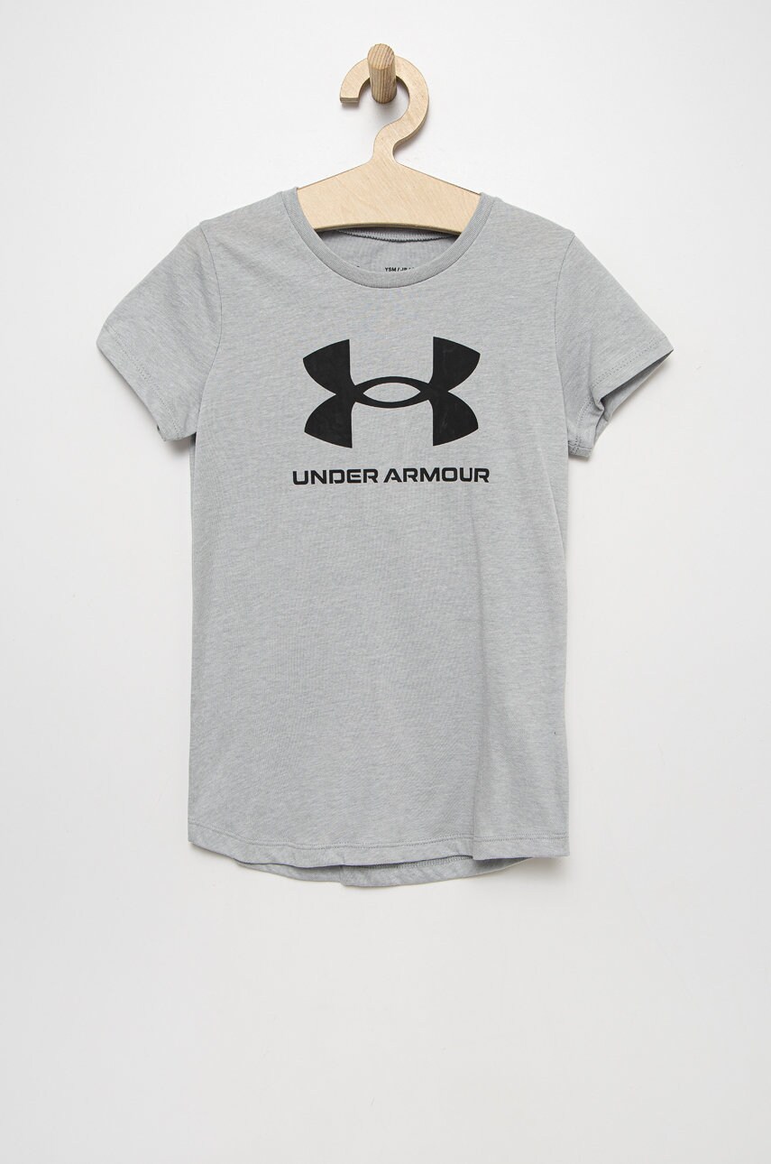 

Детска тениска Under Armour 1361182 в сиво, Сив