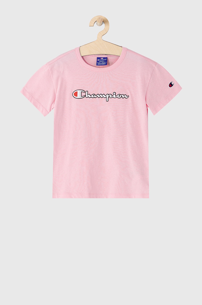 Champion Tricou copii 403785 culoarea roz