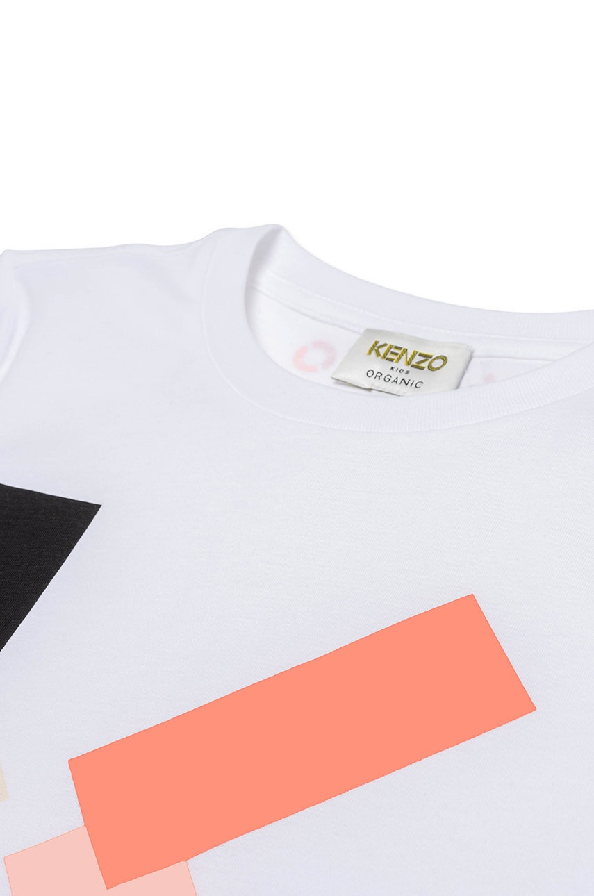 

Детская футболка Kenzo Kids цвет белый