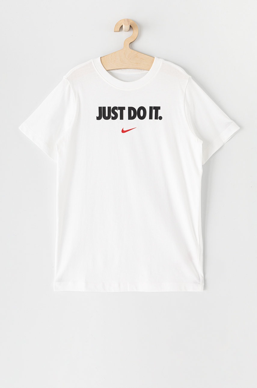 

Nike Kids - Детска тениска 128-170 cm, Бял