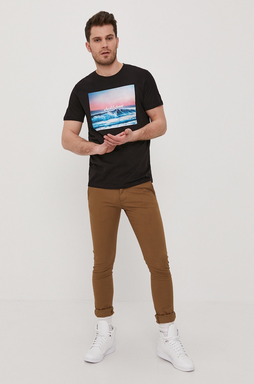 

Футболка Jack & Jones цвет чёрный