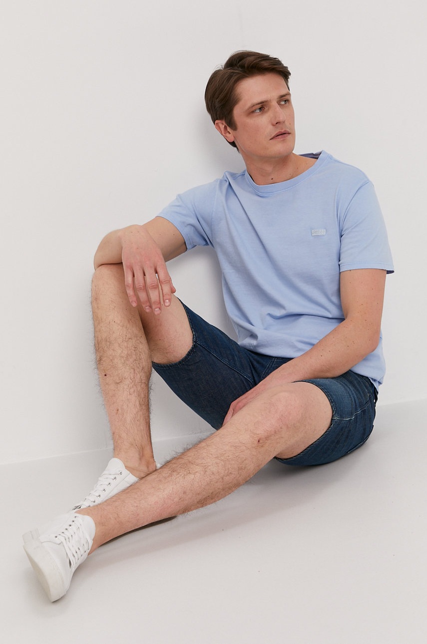 

Футболка Guess чоловіча гладкий