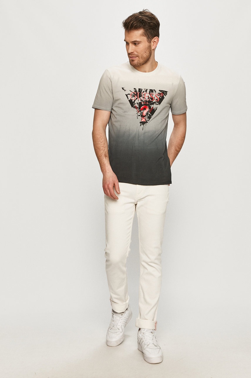 

Футболка Guess цвет серый