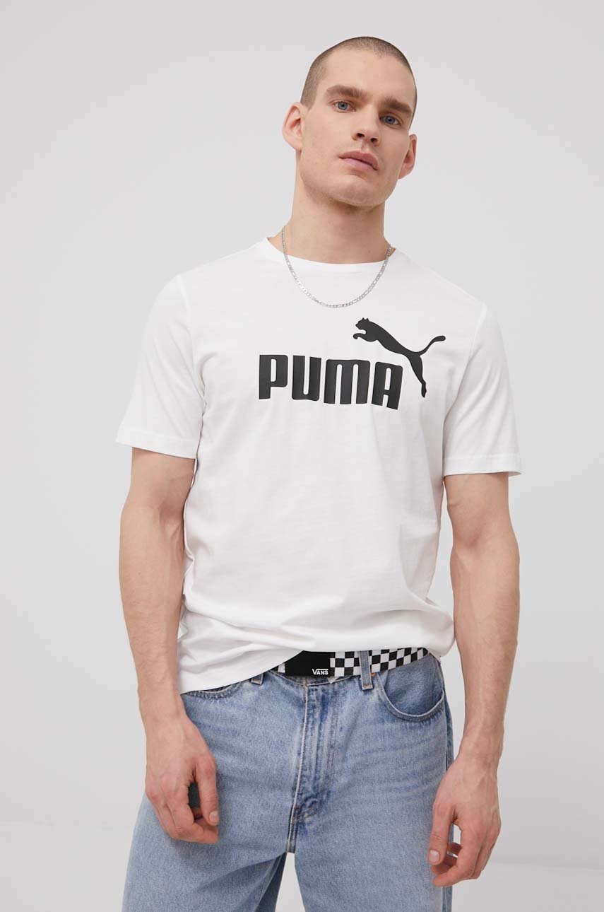 

Puma Тениска 586666, Бял