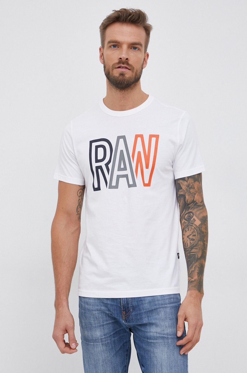 

G-Star Raw - Тениска, Бял