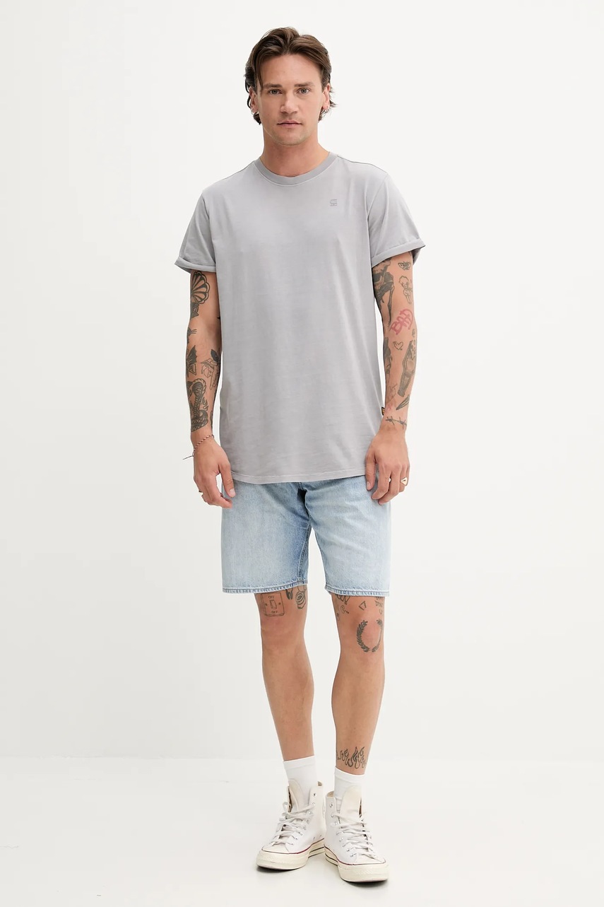 Хлопковая футболка G-Star Raw x Sofi Tukker однотонная Хлопковая футболка G-Star Raw x Sofi Tukker однотонная