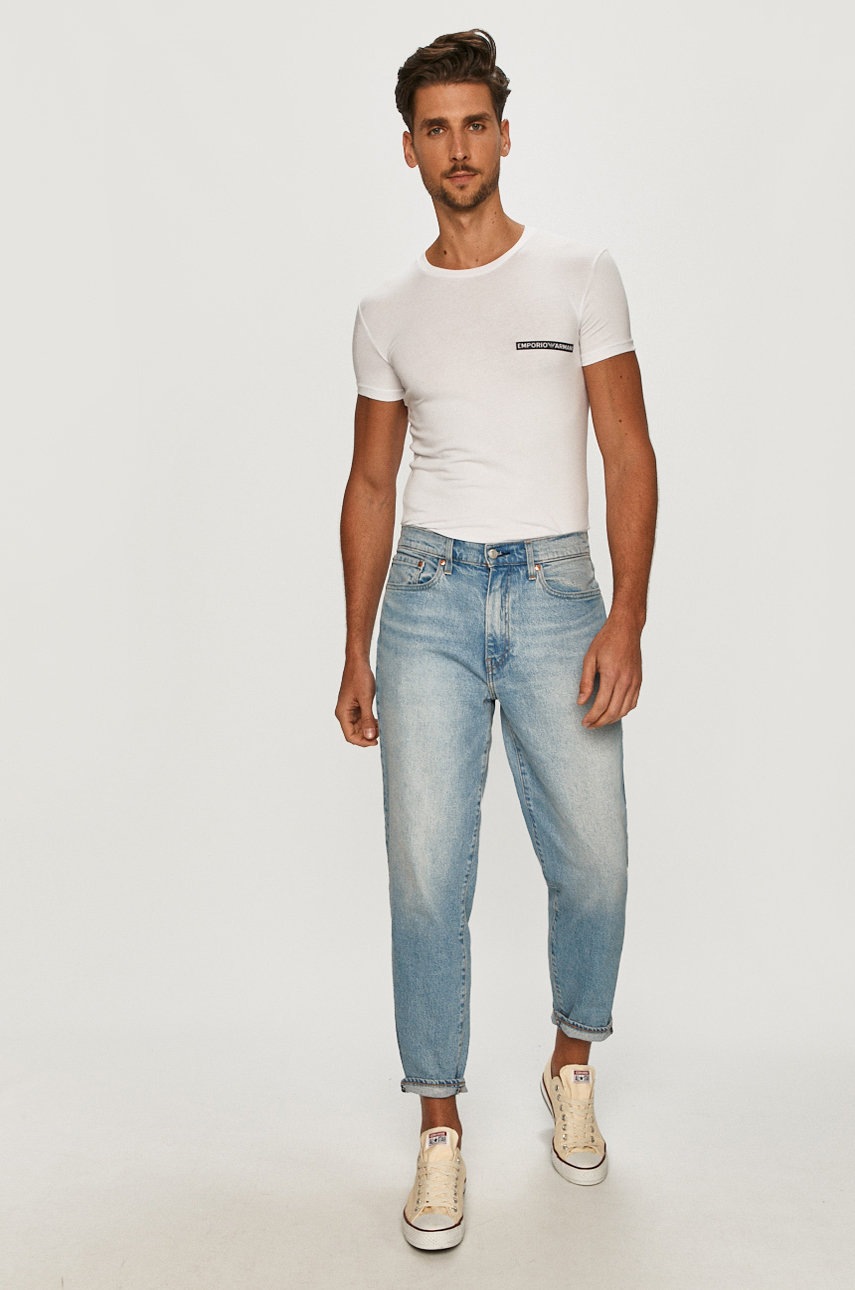 

Футболка Emporio Armani колір білий
