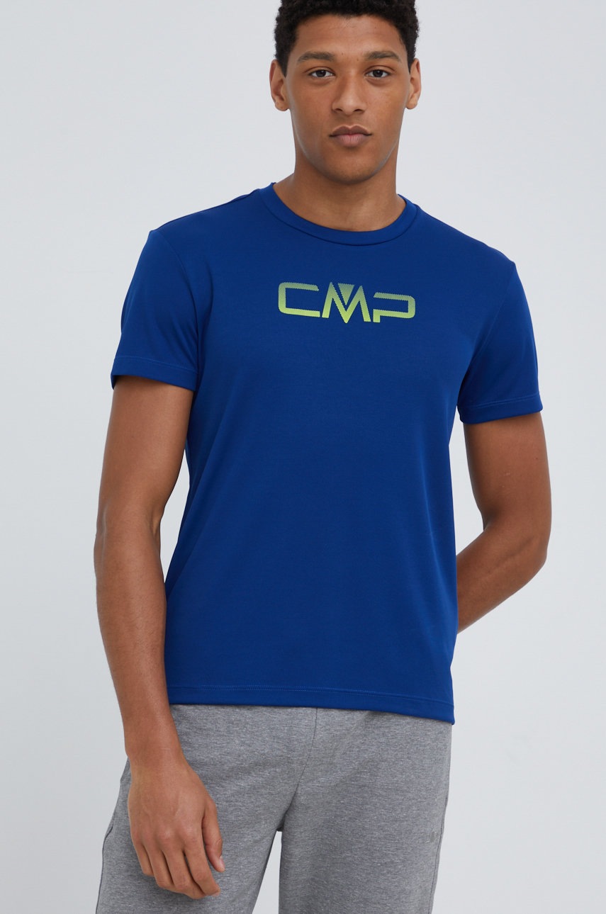 

Тениска CMP с принт, Син