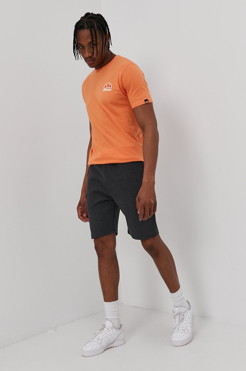 

Футболка Ellesse мужская цвет оранжевый с принтом
