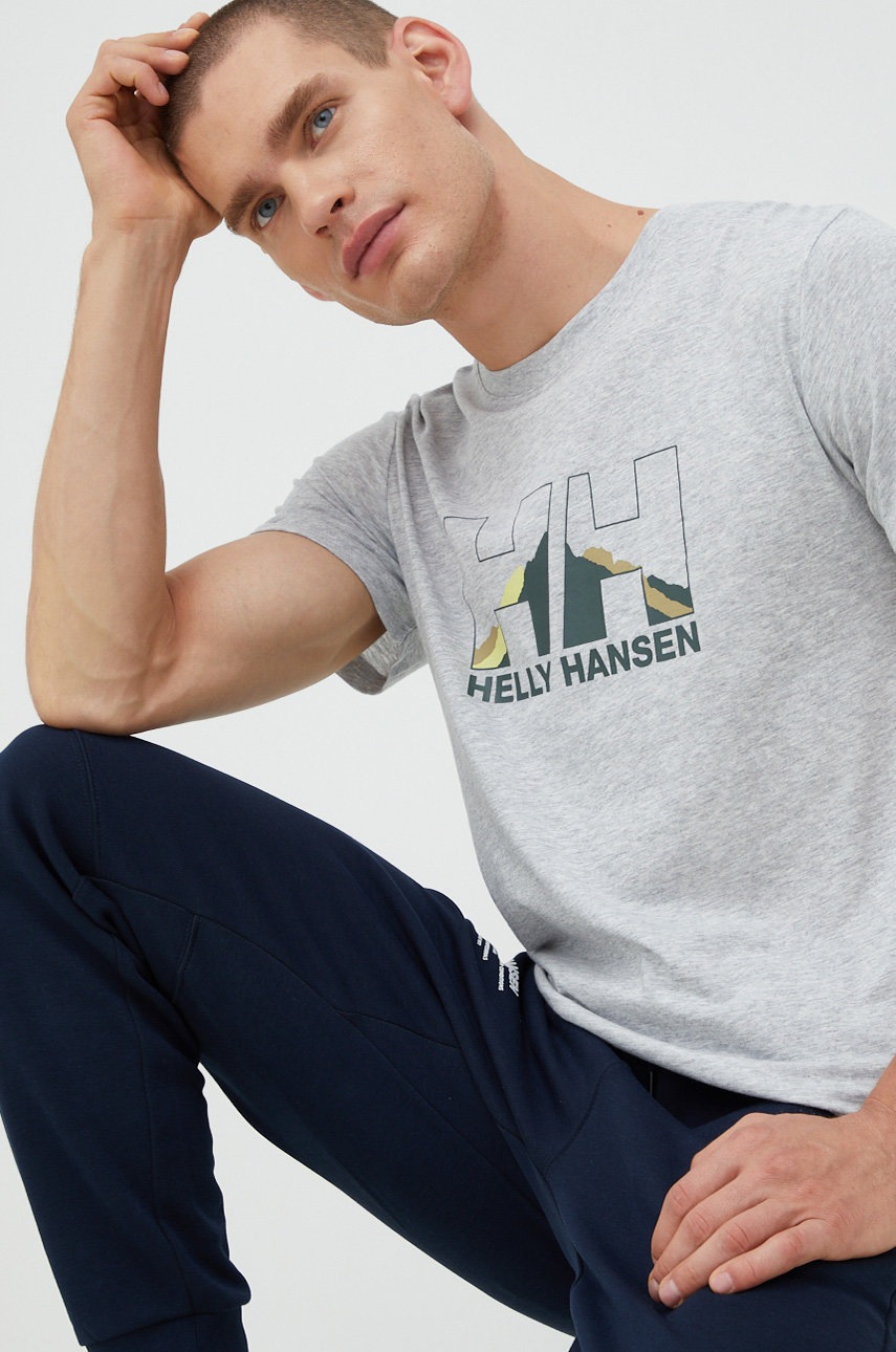 

Helly Hansen Тениска, Сив