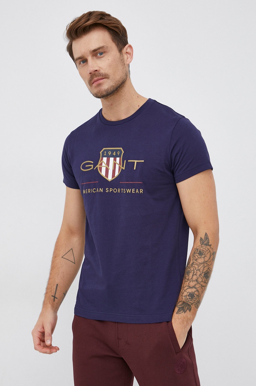 

Gant - Тениска, Тъмносин