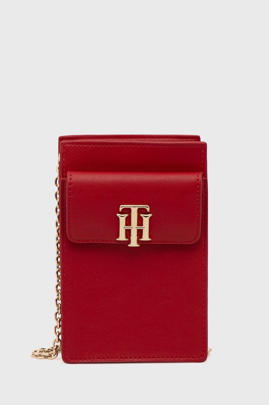 

Калъф за телефон Tommy Hilfiger в червено, Червен