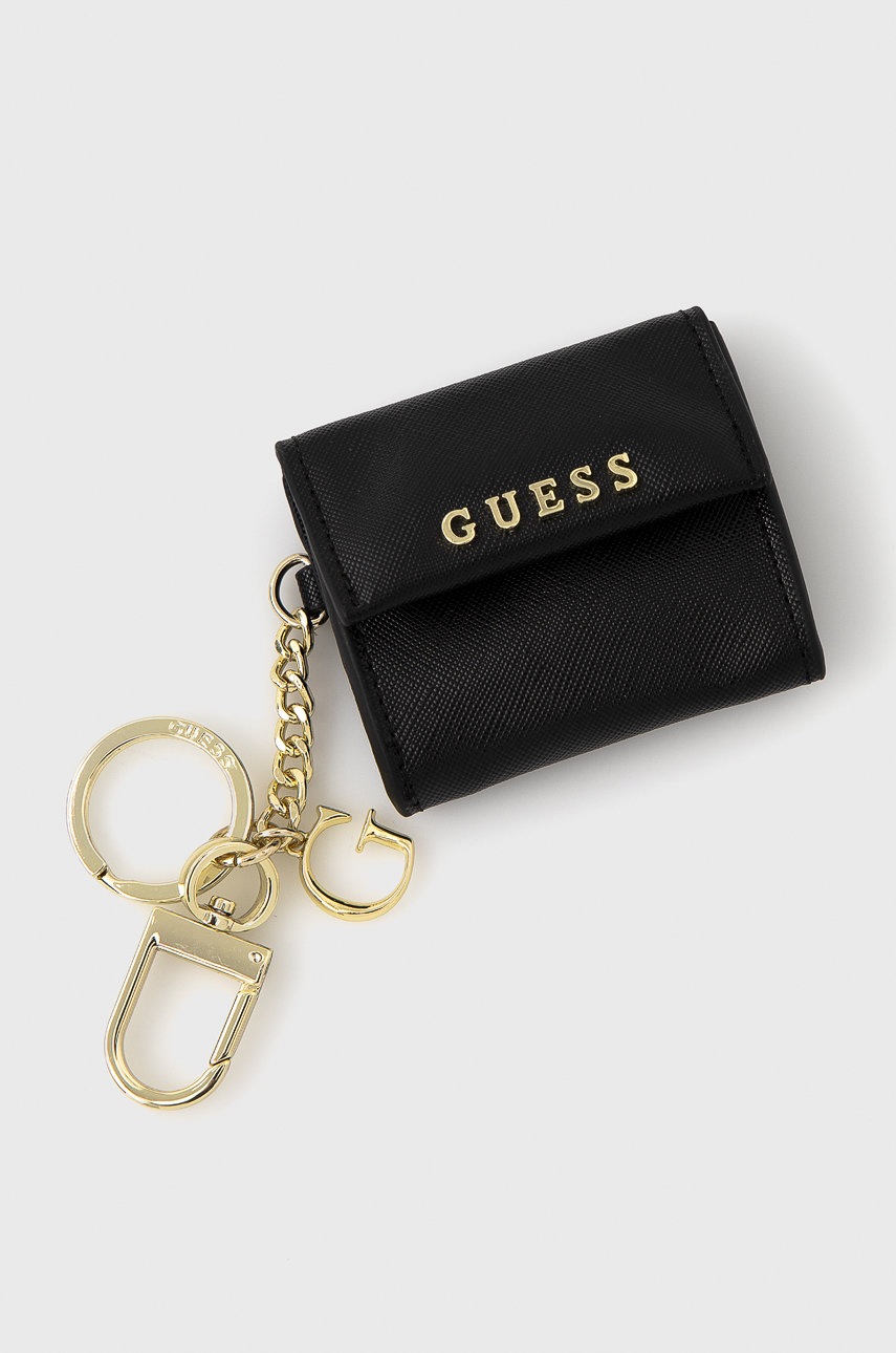 

Ключодържател Guess в черно, Черен