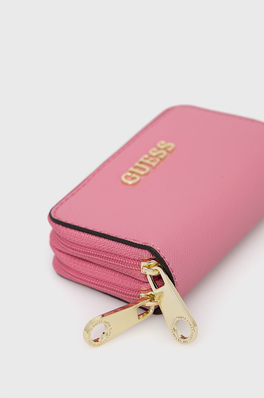 

Кошелек Guess женский цвет розовый
