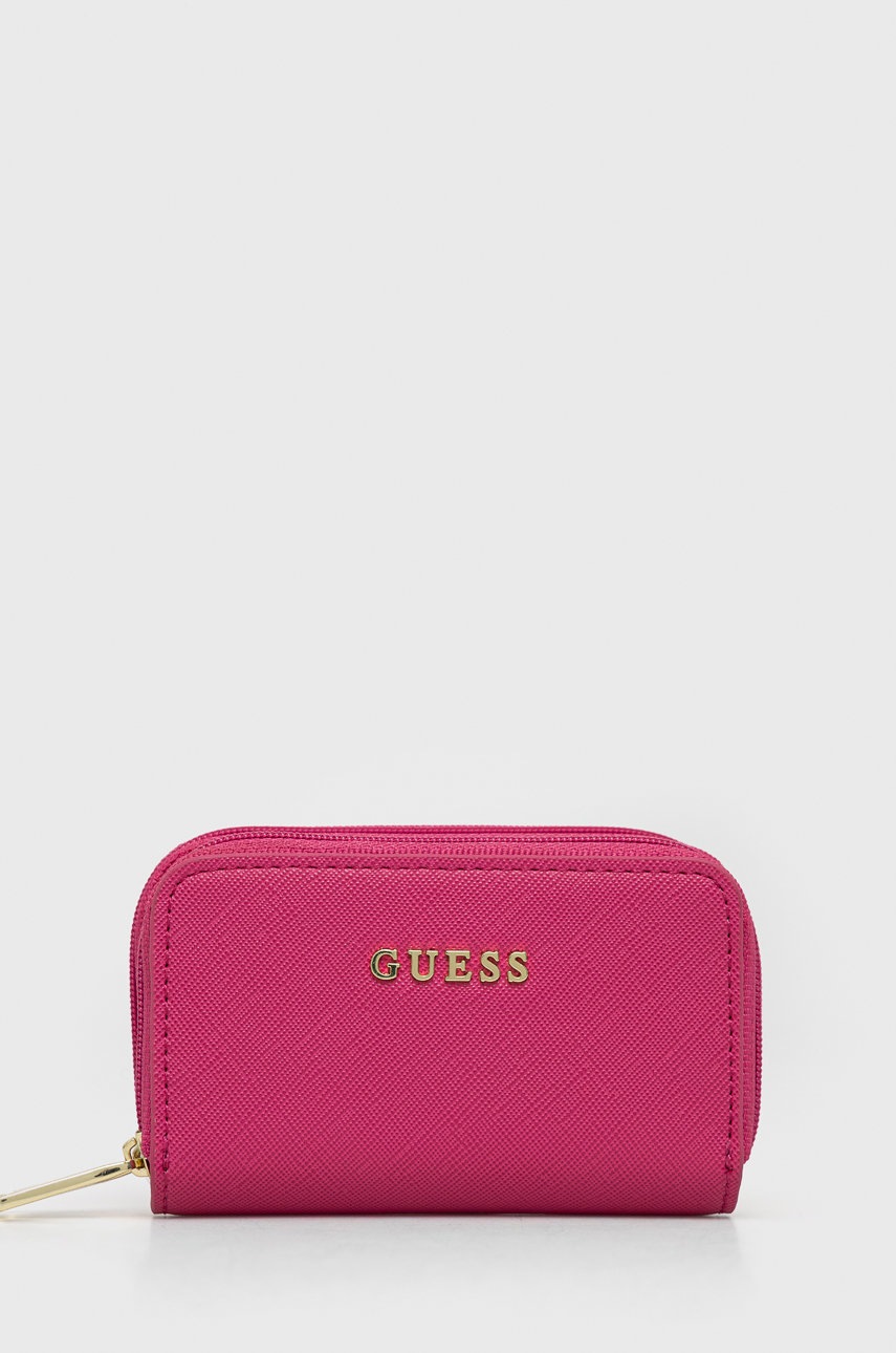

Портфейл Guess дамски в розово, Розов